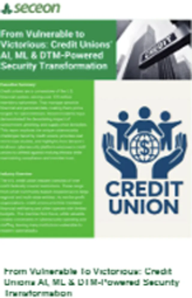 See How Credit Unions Replaced Fragmented Tools With Seceon's Platform to Strengthen Member Trust and Cut Costs